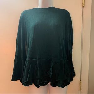 🟥SOLD❗️ NEW LC Lauren Conrad Knit Sweater w/ Bell Sleeves